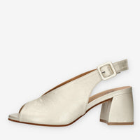 Melluso Melissa Sandali platino con tacco