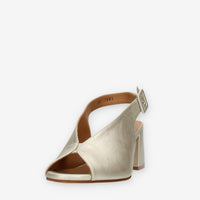 Melluso Melissa Sandali platino con tacco
