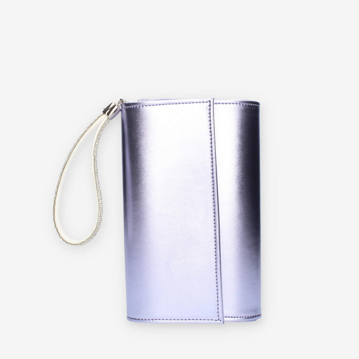 Scarlett Pochette da donna glicine con polsiera ricoperta di strass