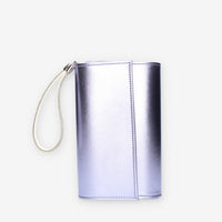 Scarlett Pochette da donna glicine con polsiera ricoperta di strass