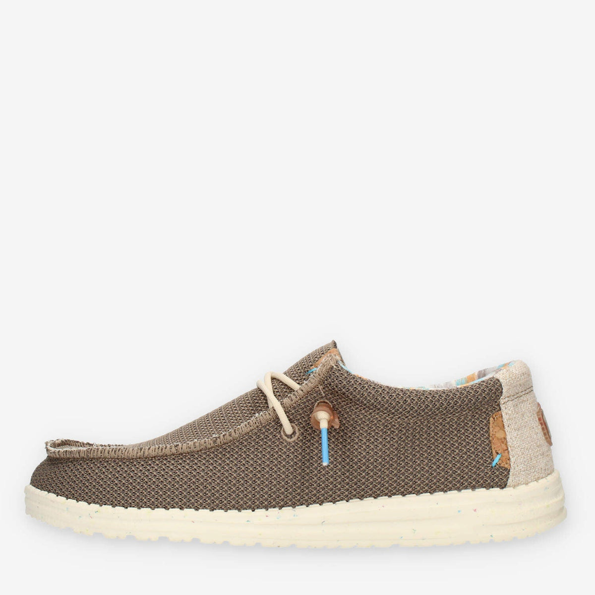 Hey Dude Wally Stretch Slip on da uomo tortora