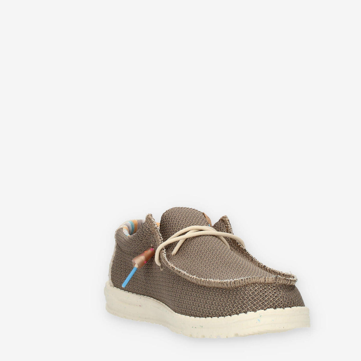 Hey Dude Wally Stretch Slip on da uomo tortora