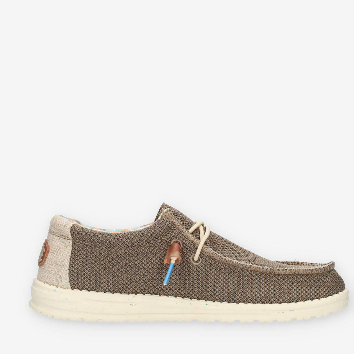 Hey Dude Wally Stretch Slip on da uomo tortora