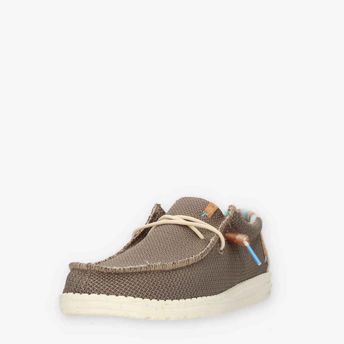 Hey Dude Wally Stretch Slip on da uomo tortora