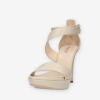 Nero Giardini Sandali beige da donna con tacco alto