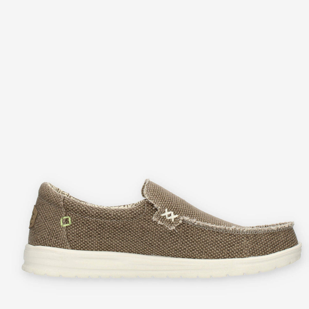 Hey Dude Mikka Braided Slip on da uomo taupe