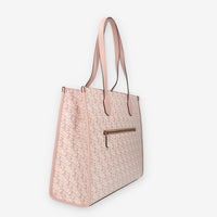 Guess Silvana Borsa modello shopping logata rosa a 3 scomparti