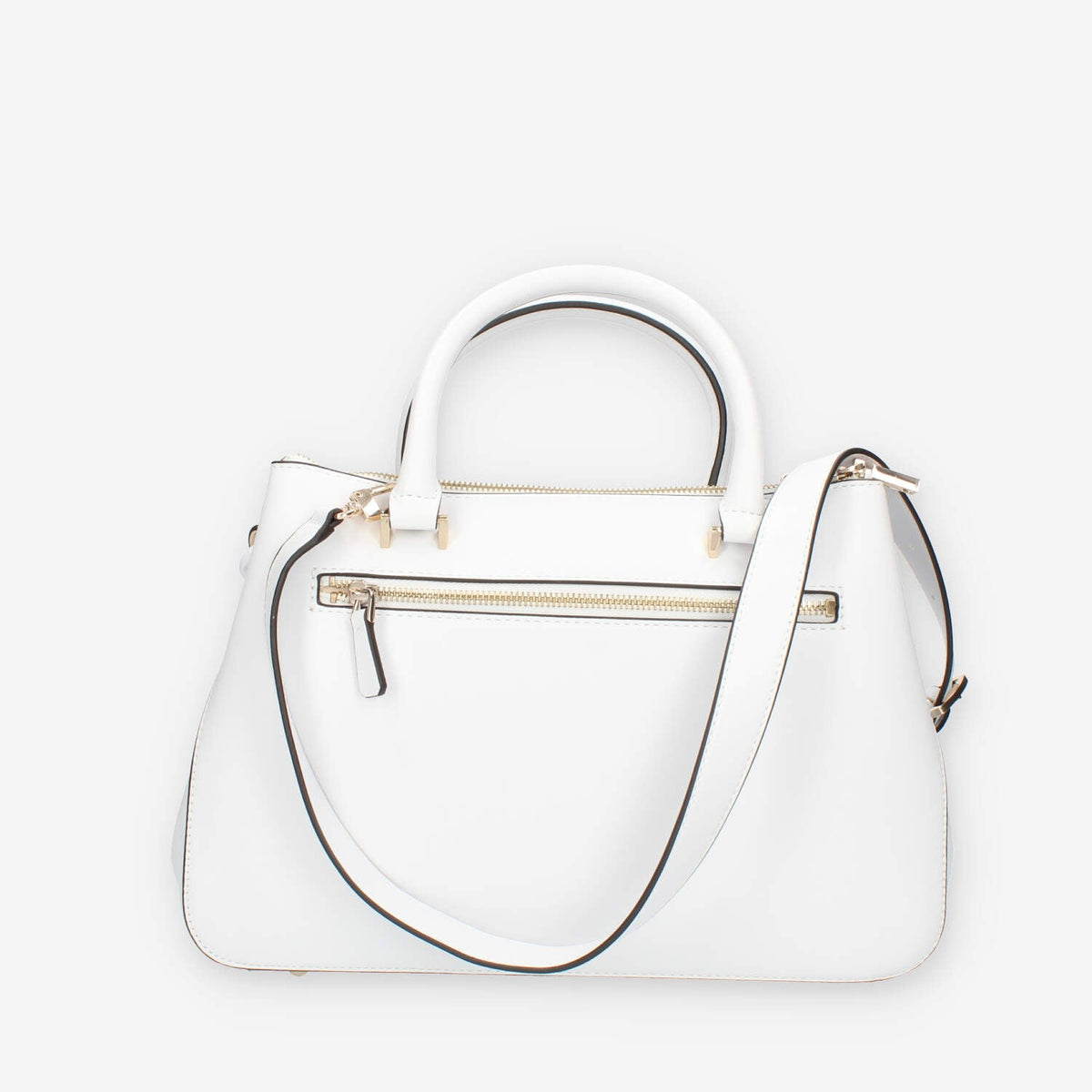 Guess Corina Borsa a mano a 3 scomparti bianca