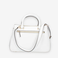 Guess Corina Borsa a mano a 3 scomparti bianca