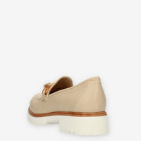 Comart Mocassini beige da donna con applicazioni