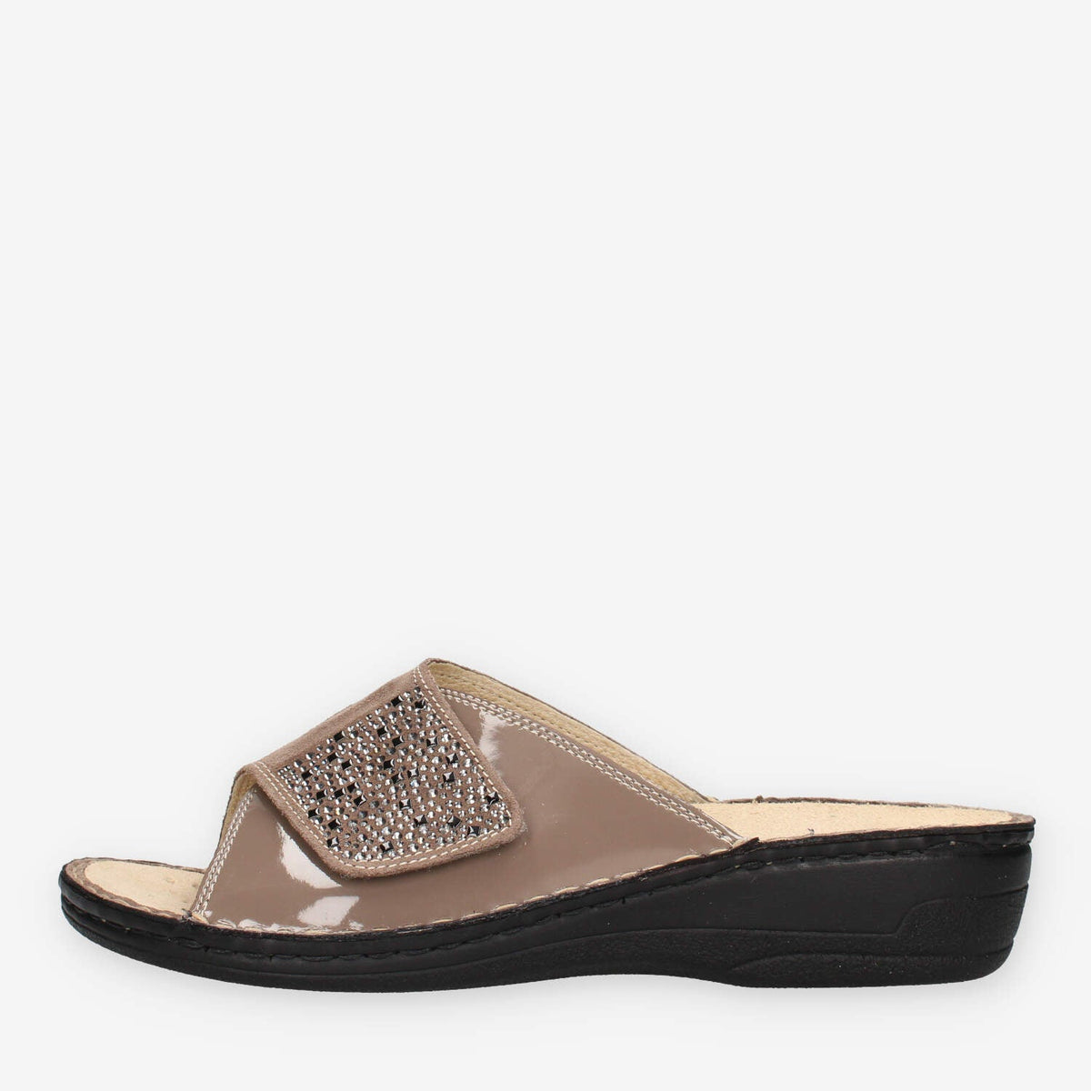 Clia Walk ESTRAIBILE531-TAUPE Ciabatte taupe da donna
