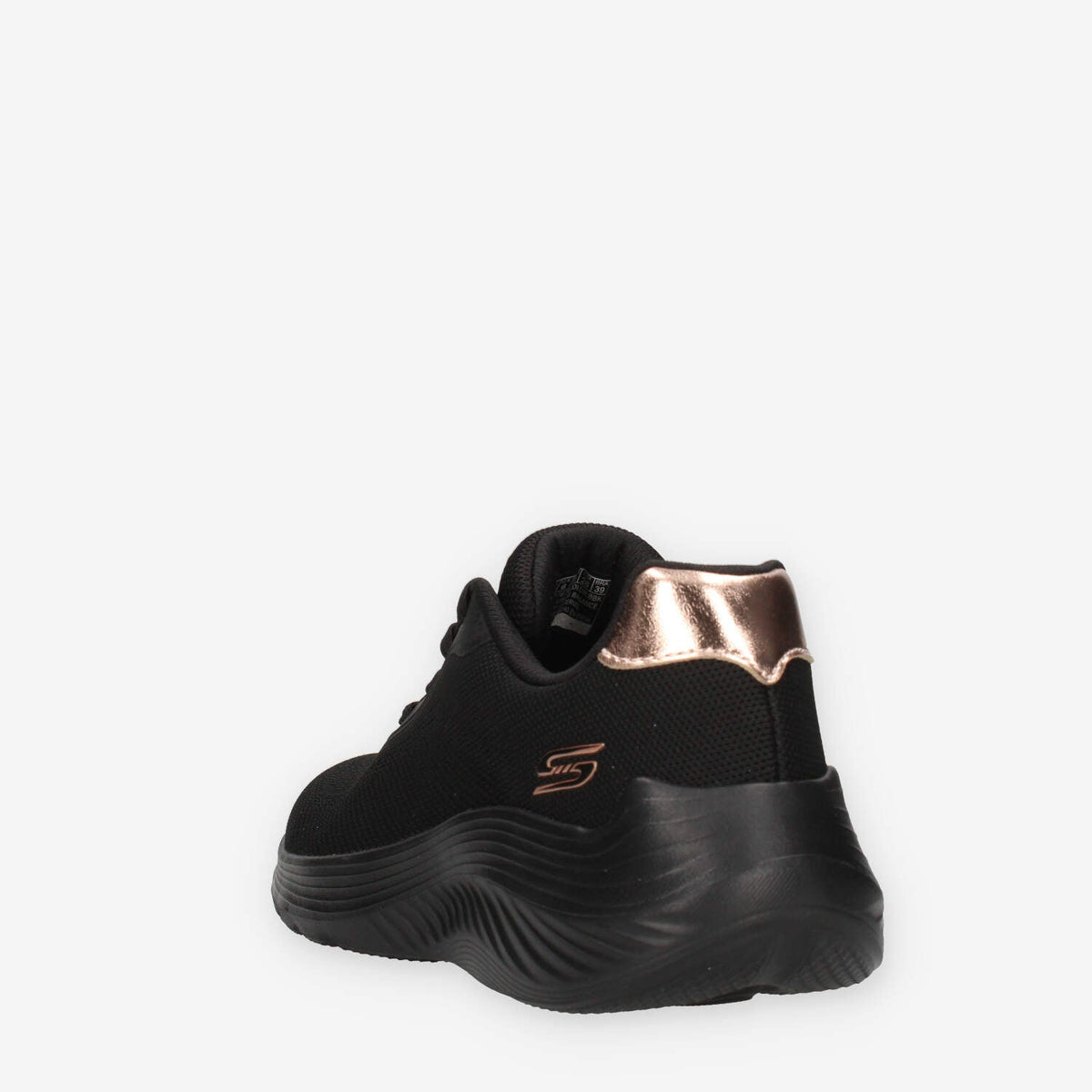 Skechers 117679-BBK BOBS SQUAD WAVES-CURRENT LOOK