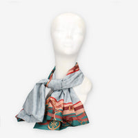 Guess AW5445-POL01-BLU SCARF 60X180