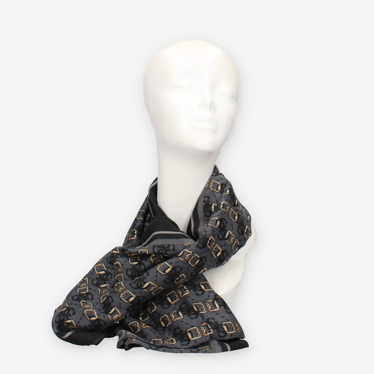 Guess AW5450-POL03-CLO KARNILLA LOGO SCARF 60X180