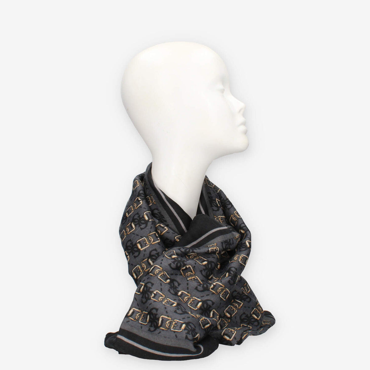 Guess AW5450-POL03-CLO KARNILLA LOGO SCARF 60X180