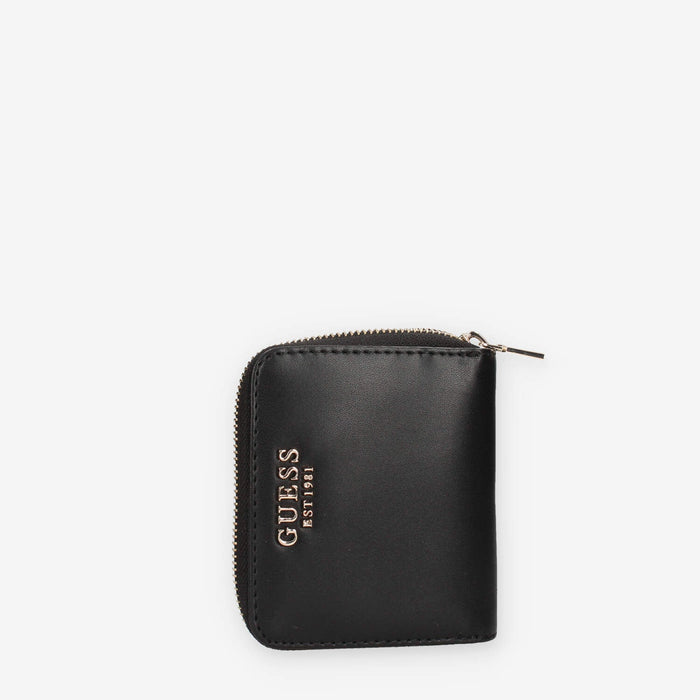 Guess SWVC74-59137-BLA LAUREL SLG SMALL ZIP AROUND