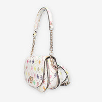 Guess HWGM99-28200-MUO EMELIE LOGO FLAP SHOULDER BAG
