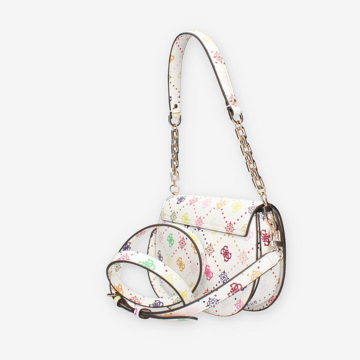 Guess HWGM99-28200-MUO EMELIE LOGO FLAP SHOULDER BAG