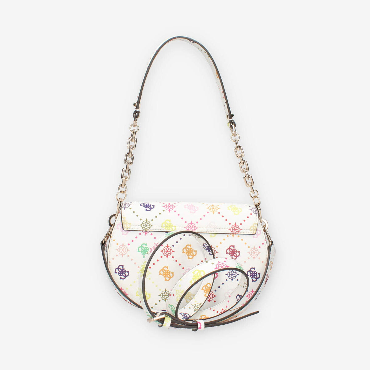 Guess HWGM99-28200-MUO EMELIE LOGO FLAP SHOULDER BAG