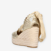 Xti Tentations 145422-ORO Espadrillas oro da donna