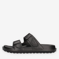 Refresh 175553-NEGRO Sandali scalzati neri da uomo