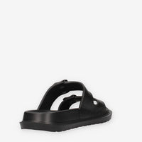 Refresh 175553-NEGRO Sandali scalzati neri da uomo