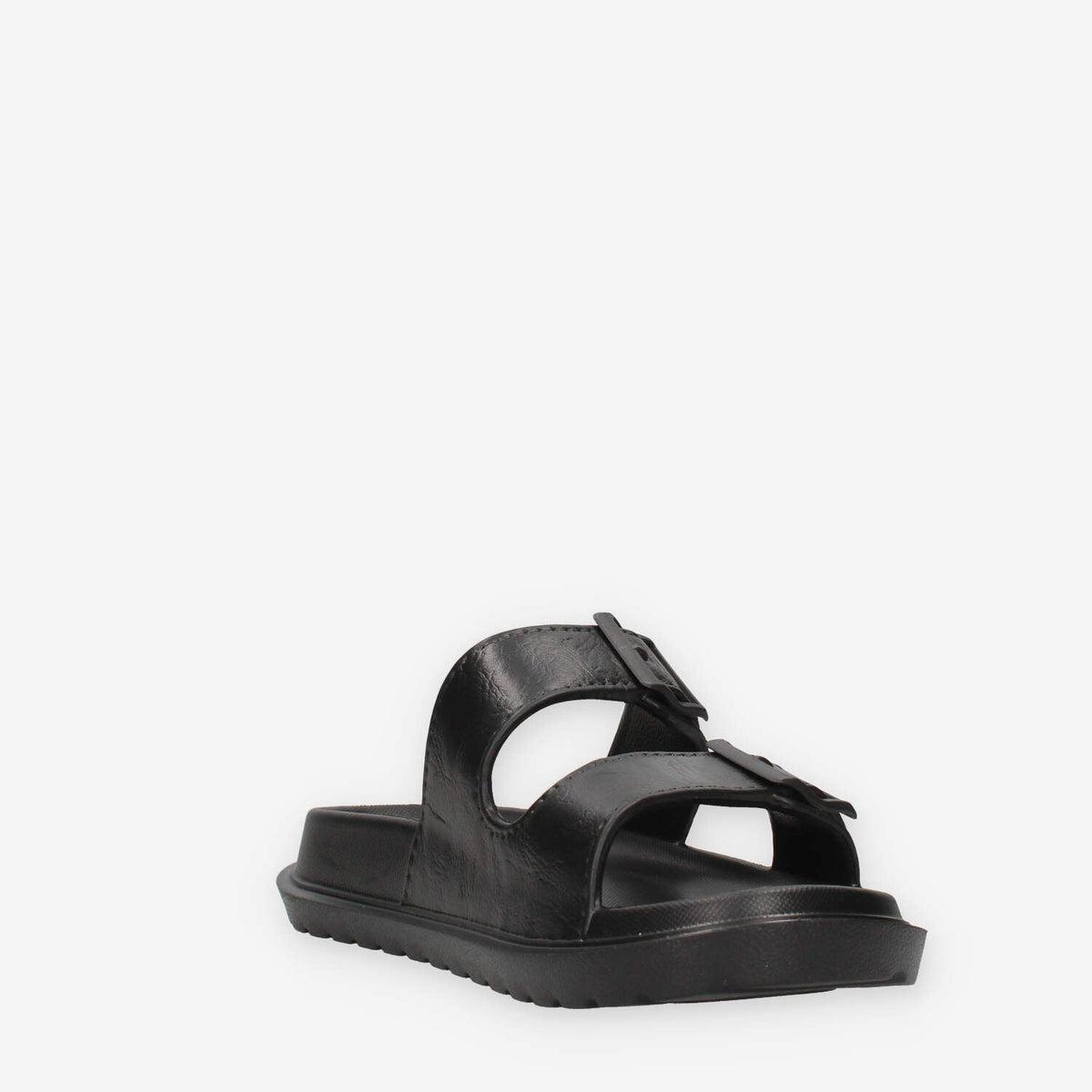 Refresh 175553-NEGRO Sandali scalzati neri da uomo