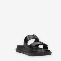 Refresh 175553-NEGRO Sandali scalzati neri da uomo