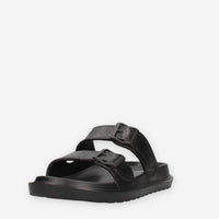 Refresh 175553-NEGRO Sandali scalzati neri da uomo