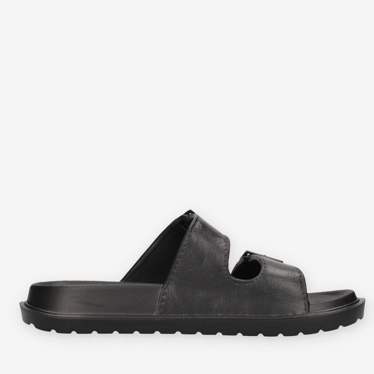 Refresh 175553-NEGRO Sandali scalzati neri da uomo