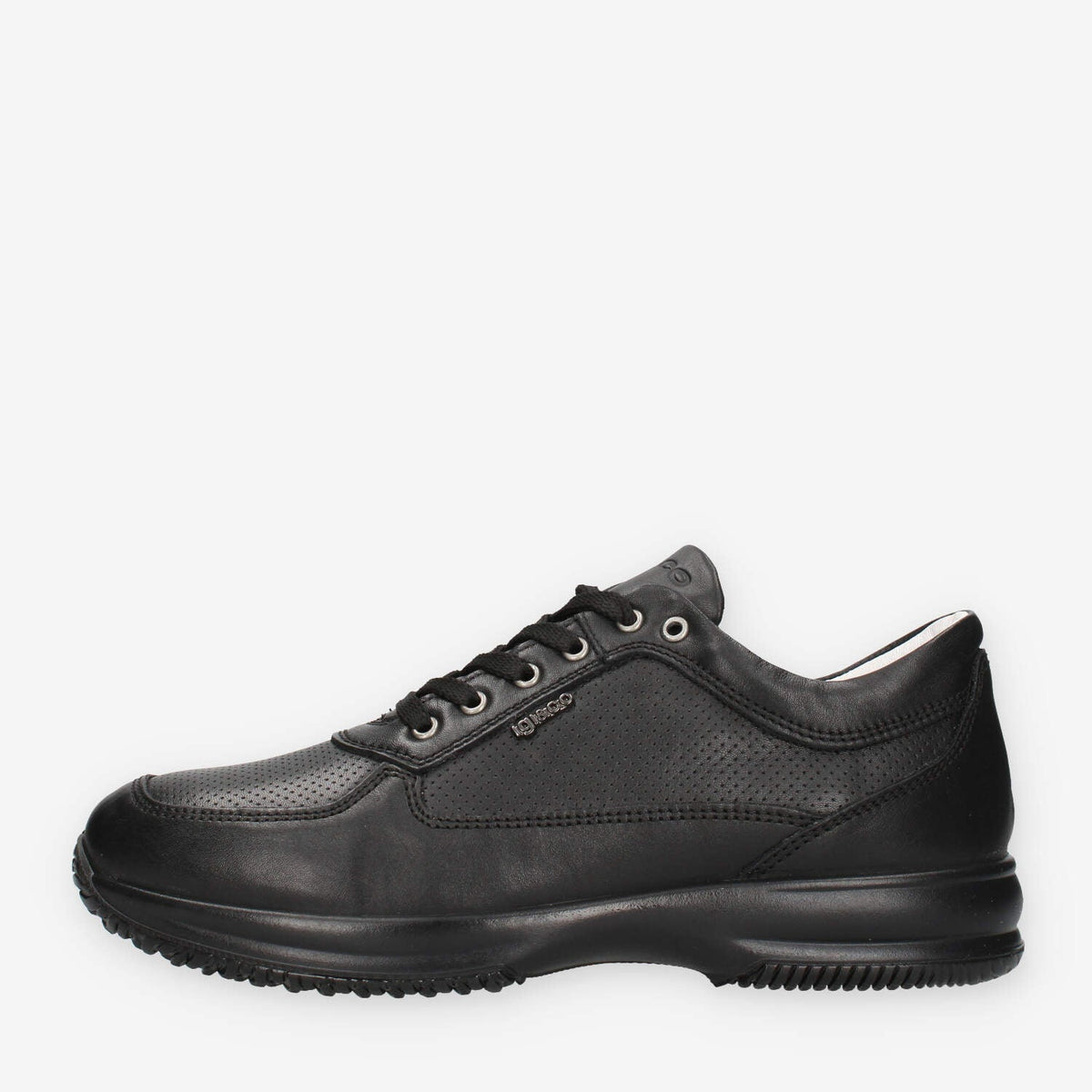 Igi&Co 1113000-NERO Sneakers nere da uomo