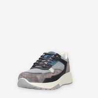 Igi&Co 1120011-GRAFITE/BLU Sneakers grigie e blu da uomo
