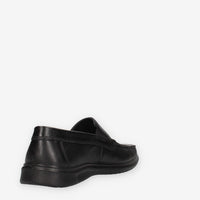 Enval Soft 1222000-NERO Mocassini neri da uomo