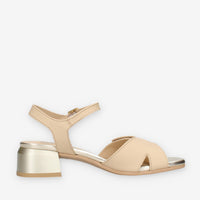 Enval Soft 1275822-DESERTO Sandali beige da donna con tacco