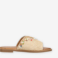 O-Joo OL61511A-026 MILEY CARRIBEAN Sandali scalzati beige da donna