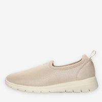 Valleverde 25352-BEIGE Slip on beige da donna