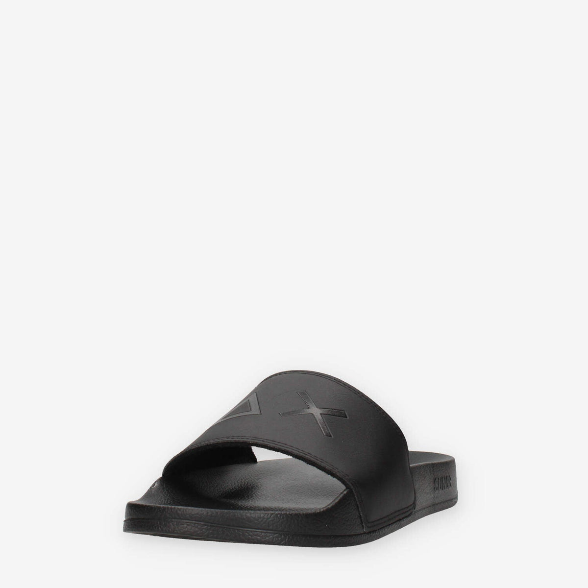 Sun 68 X36110-11NERO SLIPPERS LOGO Ciabatte nere da uomo