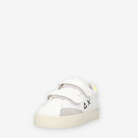 Sun 68 Z36338B0163BIANCO/GIALLO FLUO BOY'S STREET LEATHER (BABY)