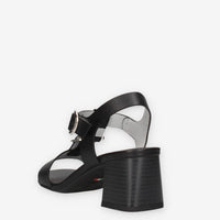 Nero Giardini E615870D-100 Sandali neri da donna