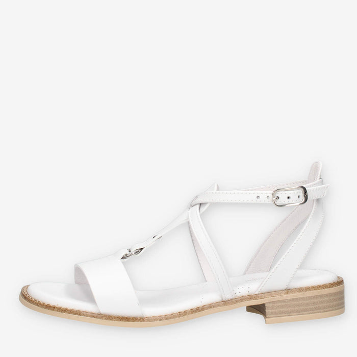 Nero Giardini E615895D-707 Sandali bianchi da donna