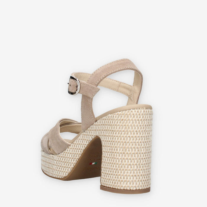 Nero Giardini E616070D-451 Sandali taupe da donna