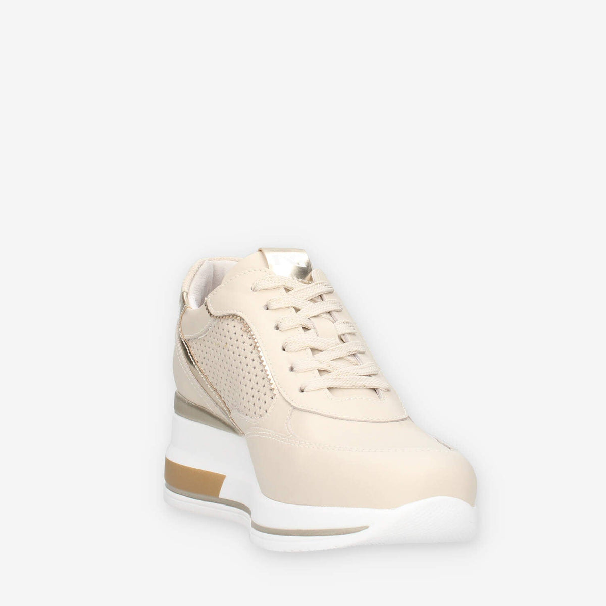 Nero Giardini E615234D-710 Sneakers beige da donna