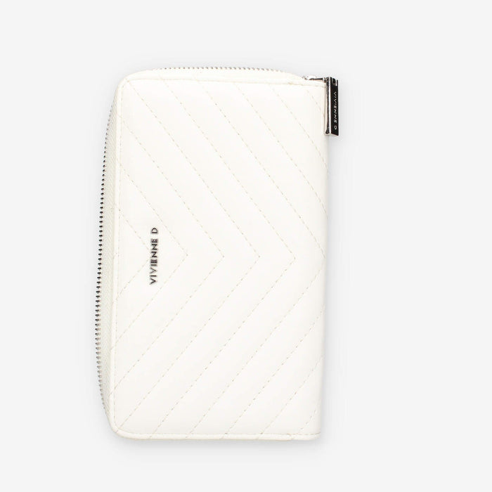 Vivienne D VASO035.BIANCO PORTAFOGLIO SOFT