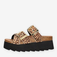 Colors of California HC.BES601-LEO Sandali scalzati leopardati da donna