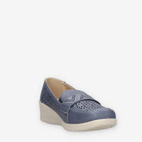 Clia Walk LIGHT34-BLU Slip on blu da donna
