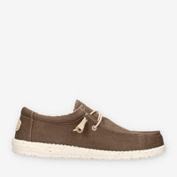 Hey Dude HD.40700-2LN Wally Stretch Canvas Slip on marroni da uomo
