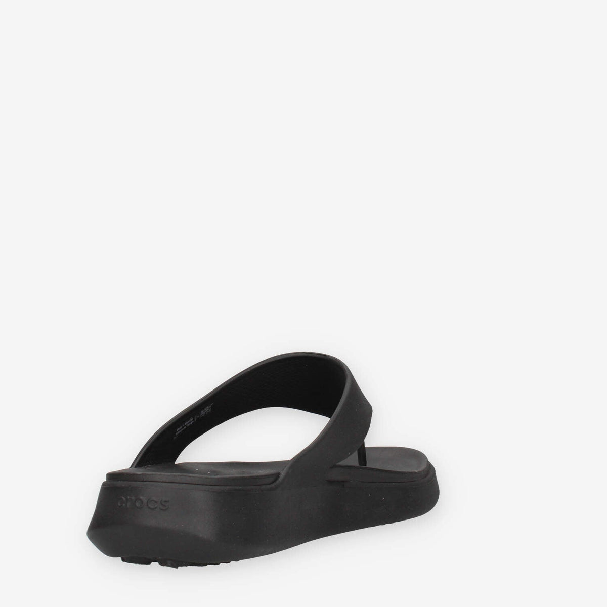 Crocs CR.212018-BLK Getaway Triangle Flip Infradito nere da donna