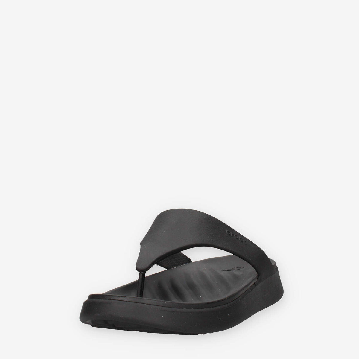 Crocs CR.212018-BLK Getaway Triangle Flip Infradito nere da donna