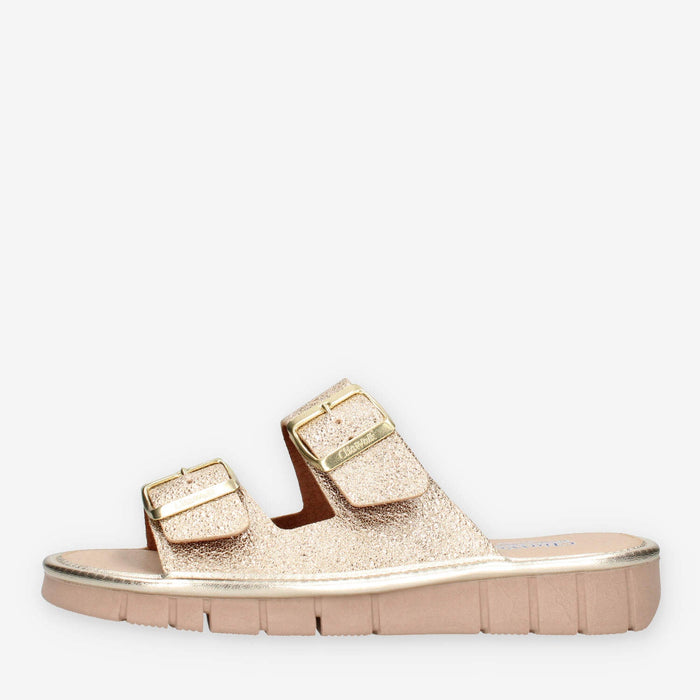 Clia Walk SUMMER22-PLATINO Ciabatte platino da donna