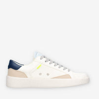 Ambitious 14323-T4748AM-W/B Sneakers bianche e blu da uomo